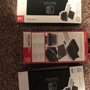 Nintendo Switch Stealth Case Kit - Black and Gray